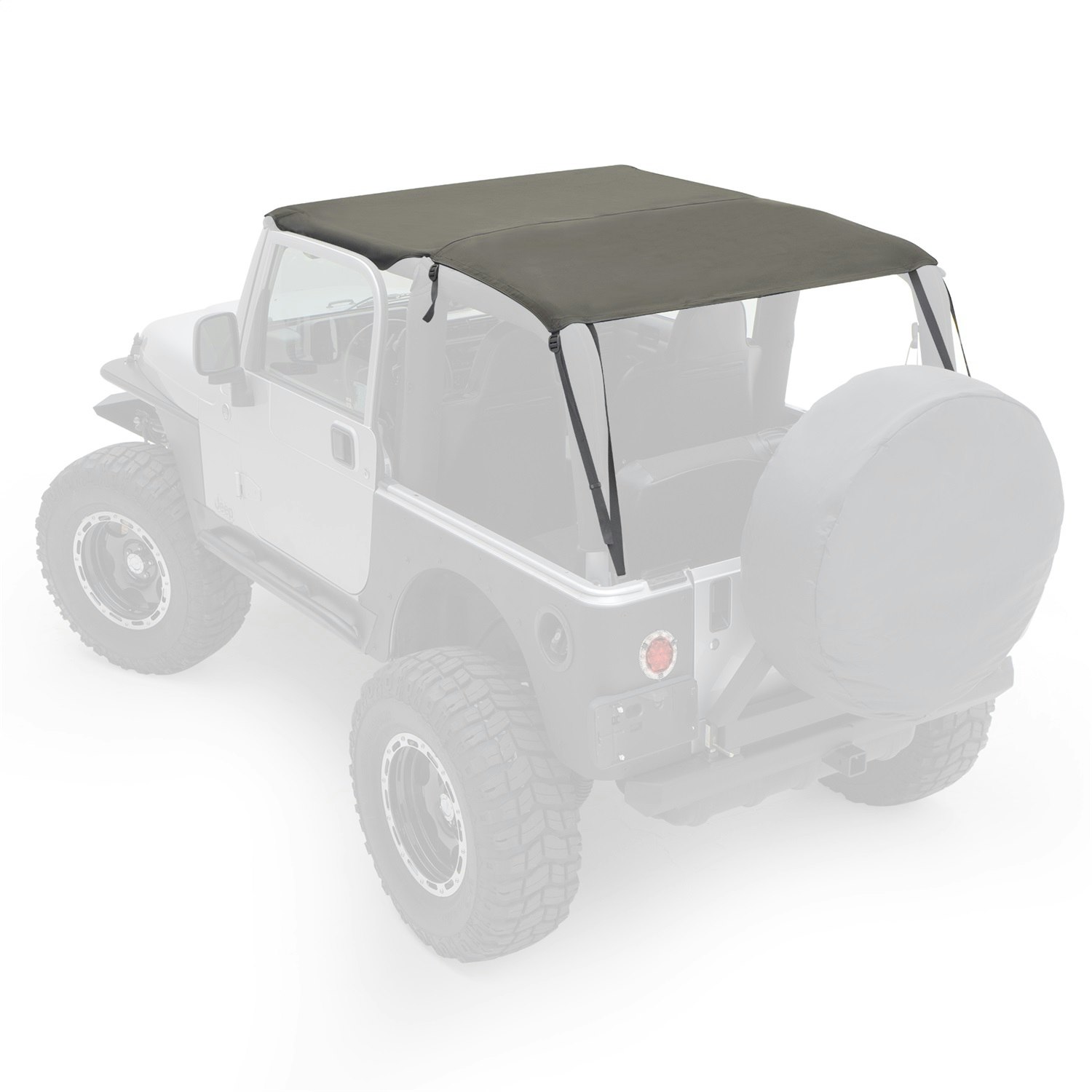Smittybilt 94136 Khaki Diamond Extended Top Smittybilt 94136 Khaki Diamond Extended Top